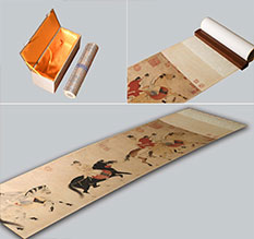 白山馆藏书画复制博物馆书画复制服务