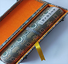 白山书画装裱案例